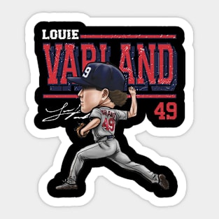 Louie Varland Minnesota Cartoon Sticker